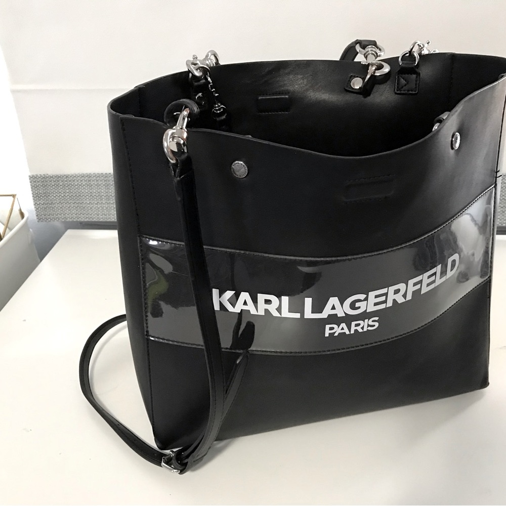 Karl Legerfeld Paris Tote Bag large size